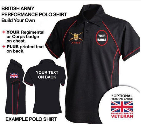British Forces Polo shirt collection