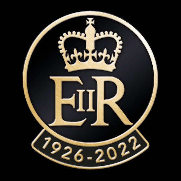 Queen Elizabeth II Commemorative Pin Badge