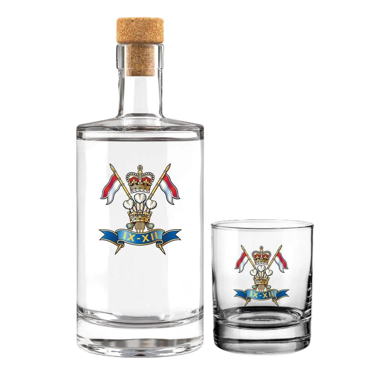 9th/12th Royal Lancers - Fill Your Own Spirit Bottle
