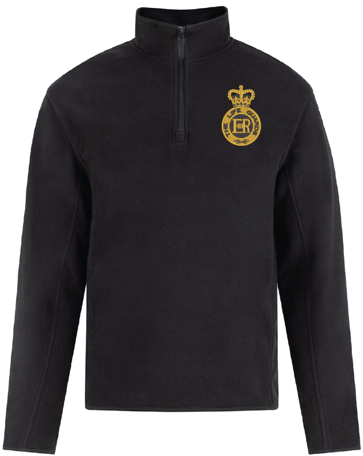 Life Guards Cap Badge Quarter Zip Fleece