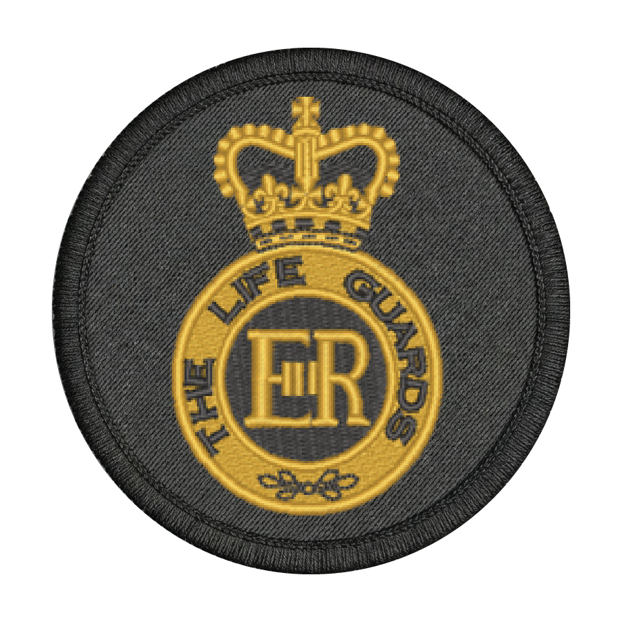 The Life Guards ER Cap Badge Patch