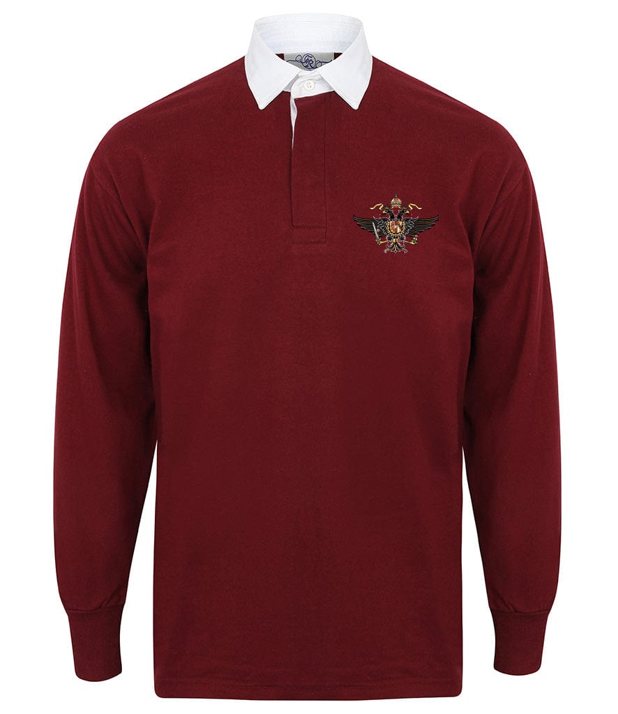 1st The Queen's Dragoon Guards Long Sleeve Rugby Shirt