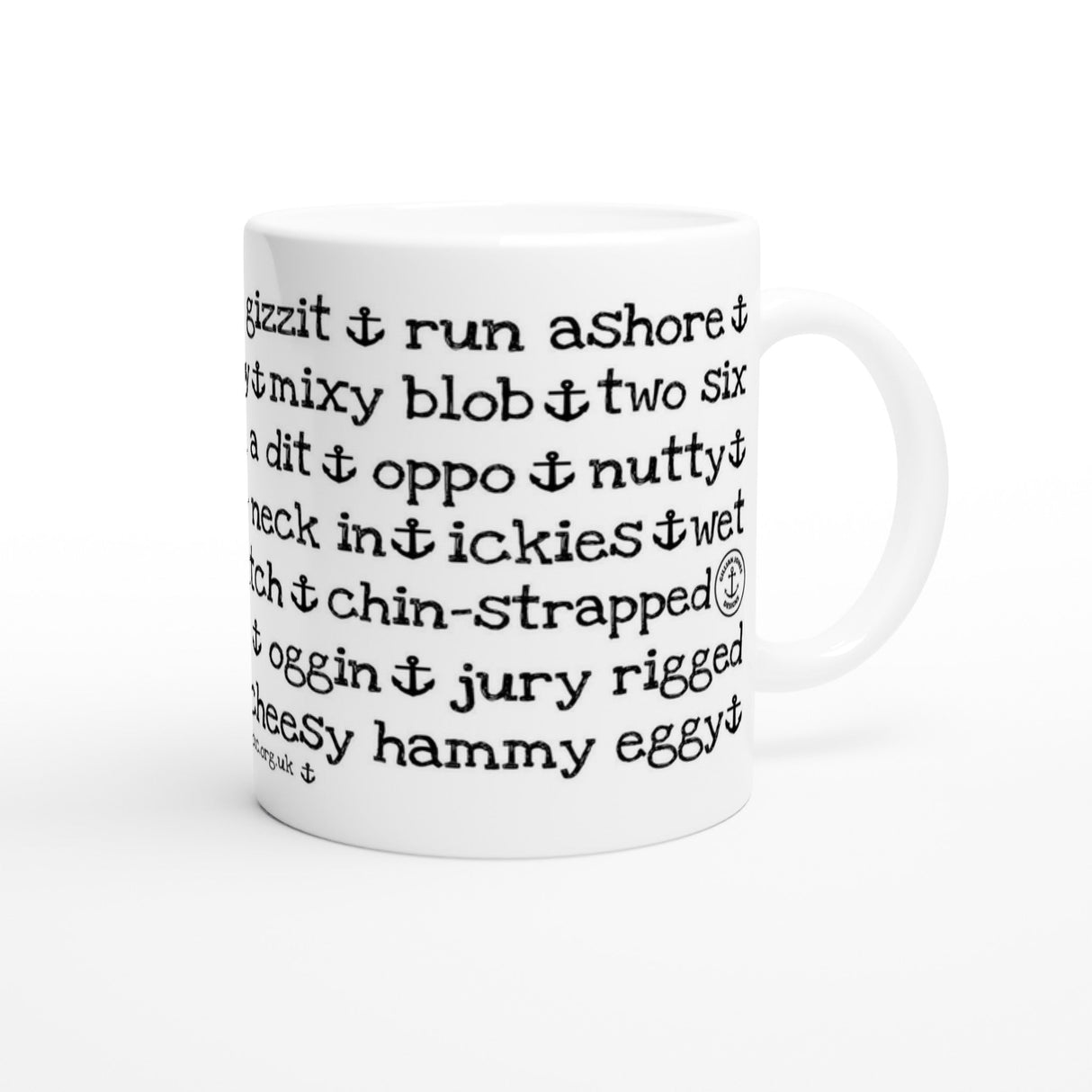 Royal Navy and Royal Marines Charity Jackspeak Mug