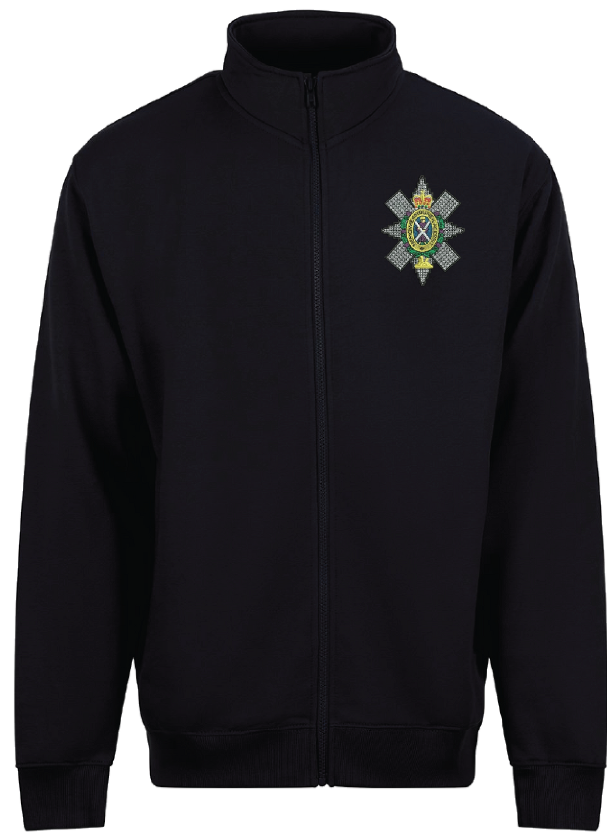 Black Watch Zipped Jacket