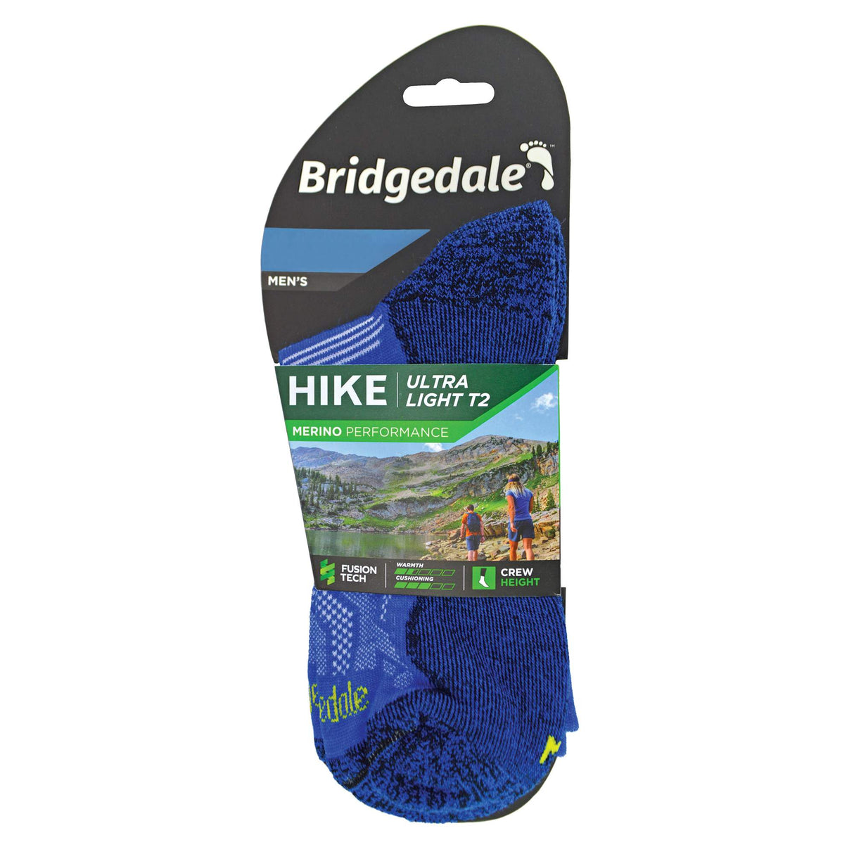 Bridgedale - Men’s Ultra Light Merino Wool Crew Socks