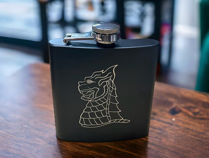 Forces Personalised 7 OZ Hip Flask