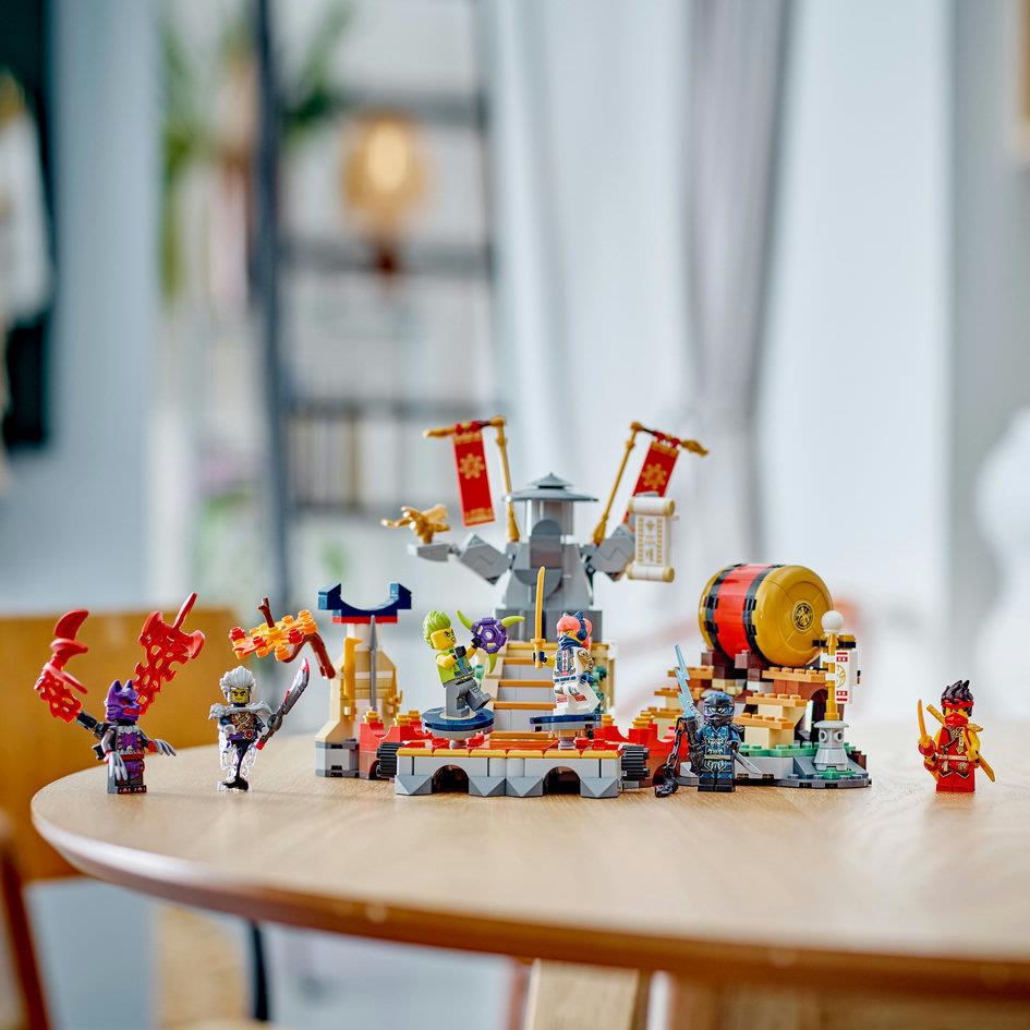 Lego Ninjago 71818 Tournament Battle Arena Playset for Ages 7 and Up