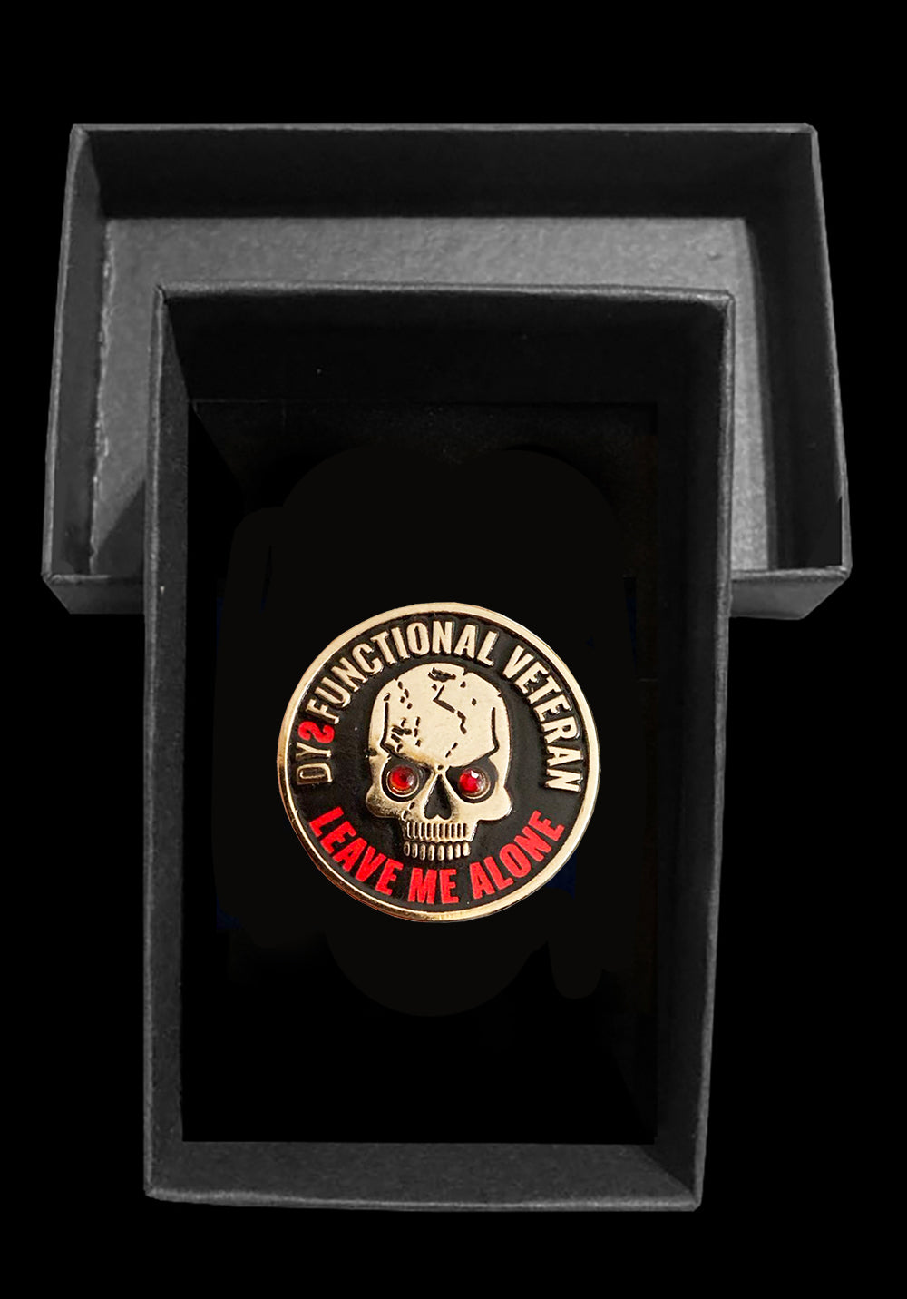 Dysfunctional Veteran Pin Badge
