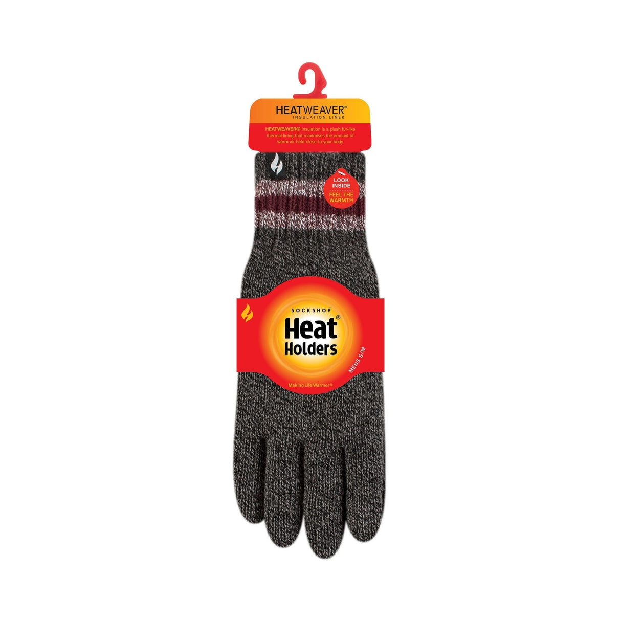 Mens Winter Warm Soft Fleece Lined Thermal Gloves