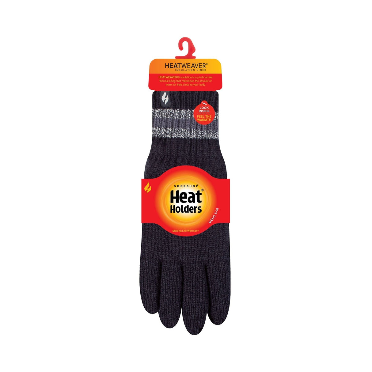 Mens Winter Warm Soft Fleece Lined Thermal Gloves