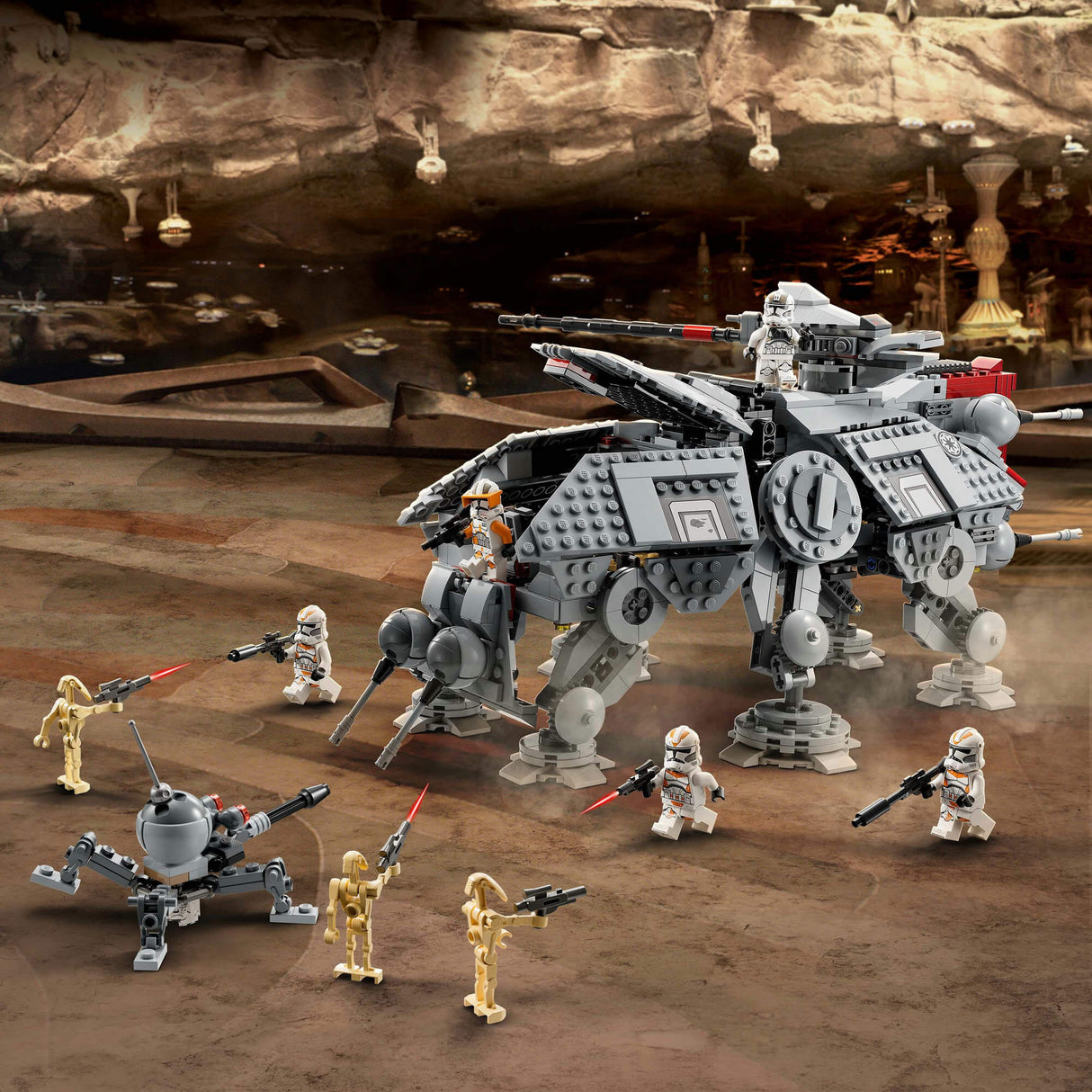 Lego Star Wars 75337 AT-TE Walker Buildable Playset for Ages 9 and Up