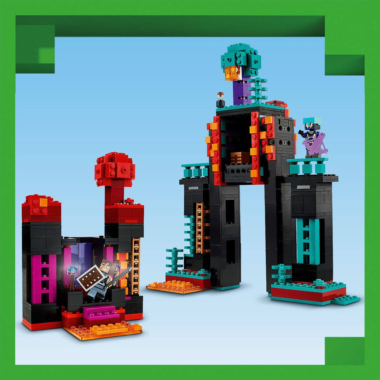 Lego Minecraft 21279 The Enderman Tower Buildable Playset for Ages 9+