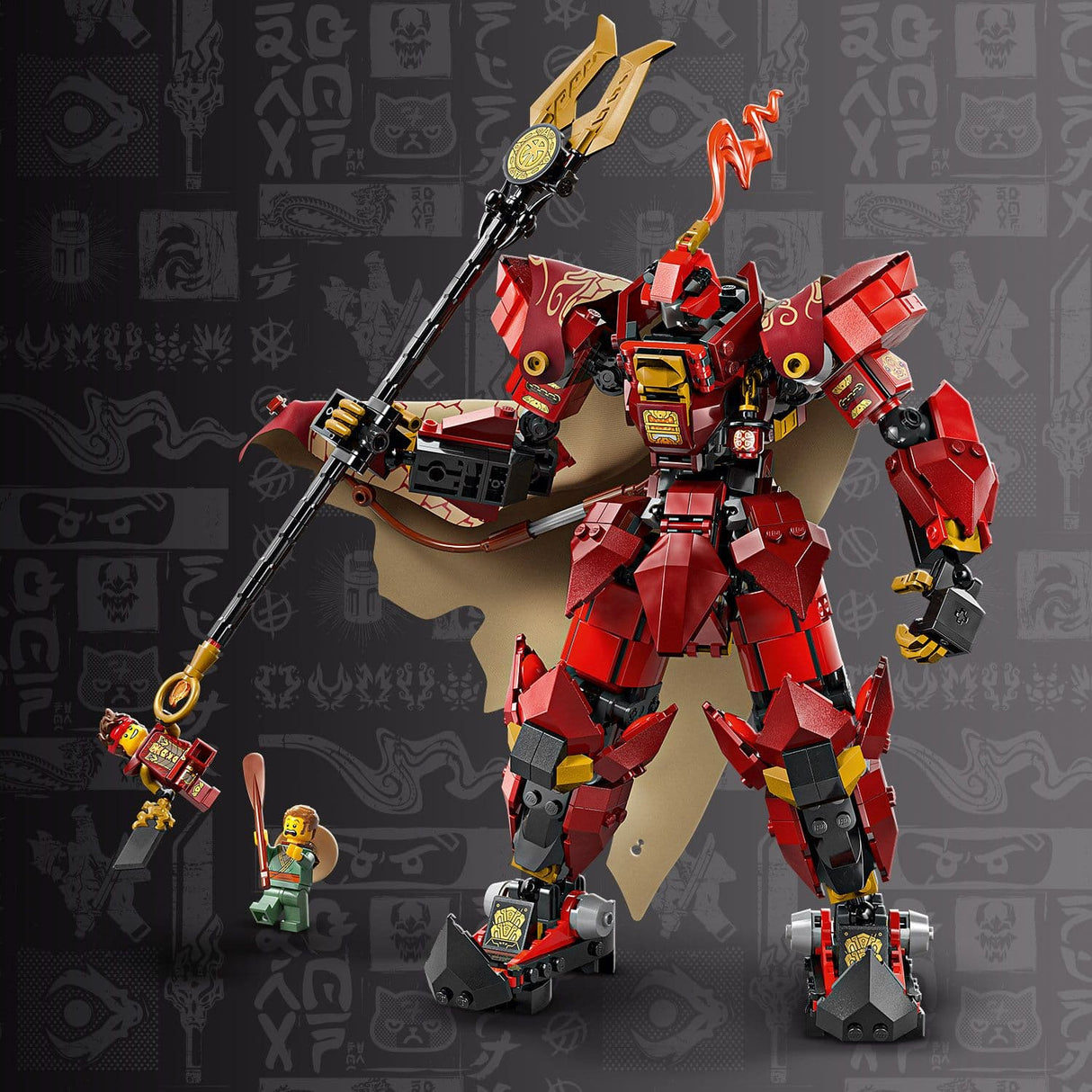 Lego Ninjago Legends 71846 The Fire Knight Mech for Teens Ages 14 & Up