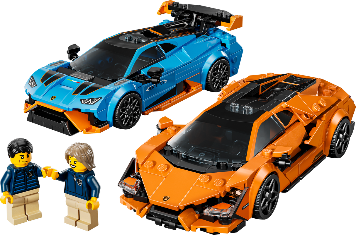 Lego Speed Champions 77238 Lamborghini Revuelto & Huracán STO Ages 10+