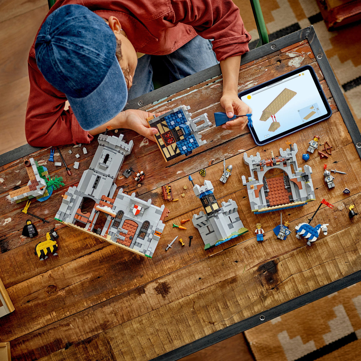 Lego Creator 3 in 1 31168 Medieval Horse Knight Castle for Ages 9 & Up