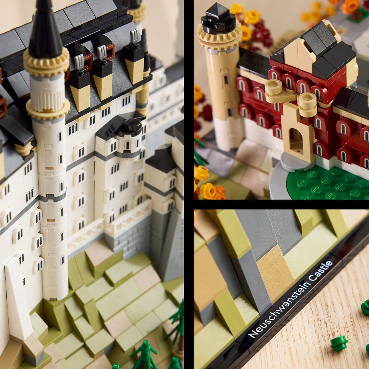 Lego Architecture 21063 Neuschwanstein Castle Set for Adults Ages 18+