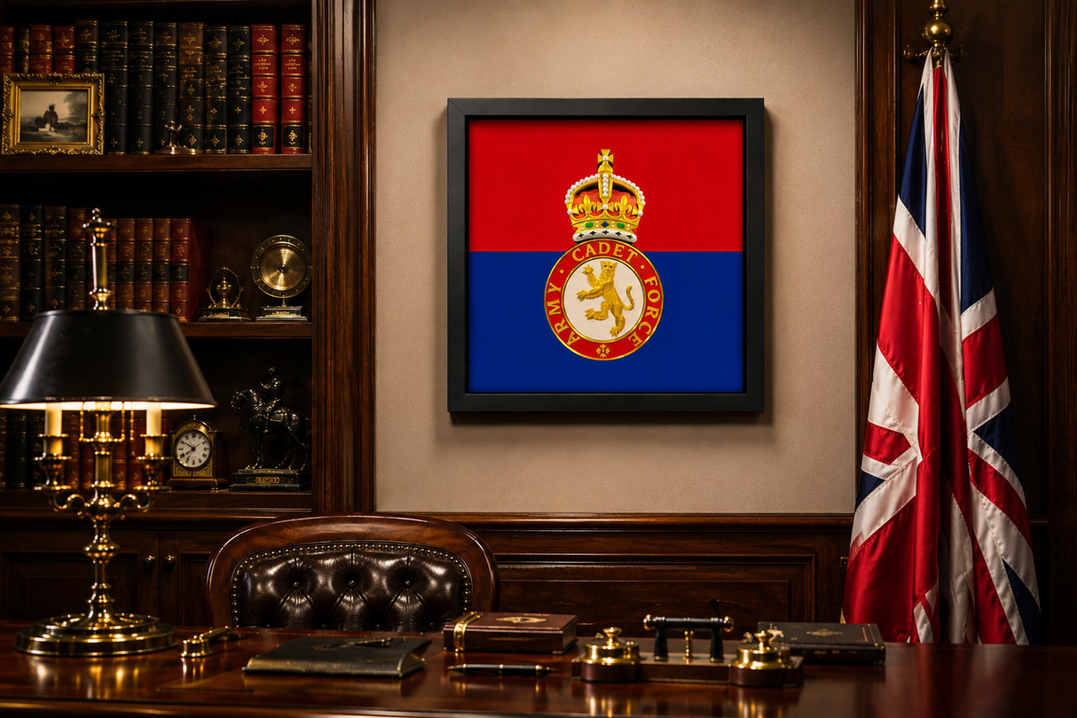 Army Cadet Force King's Crown 3D Display Frame