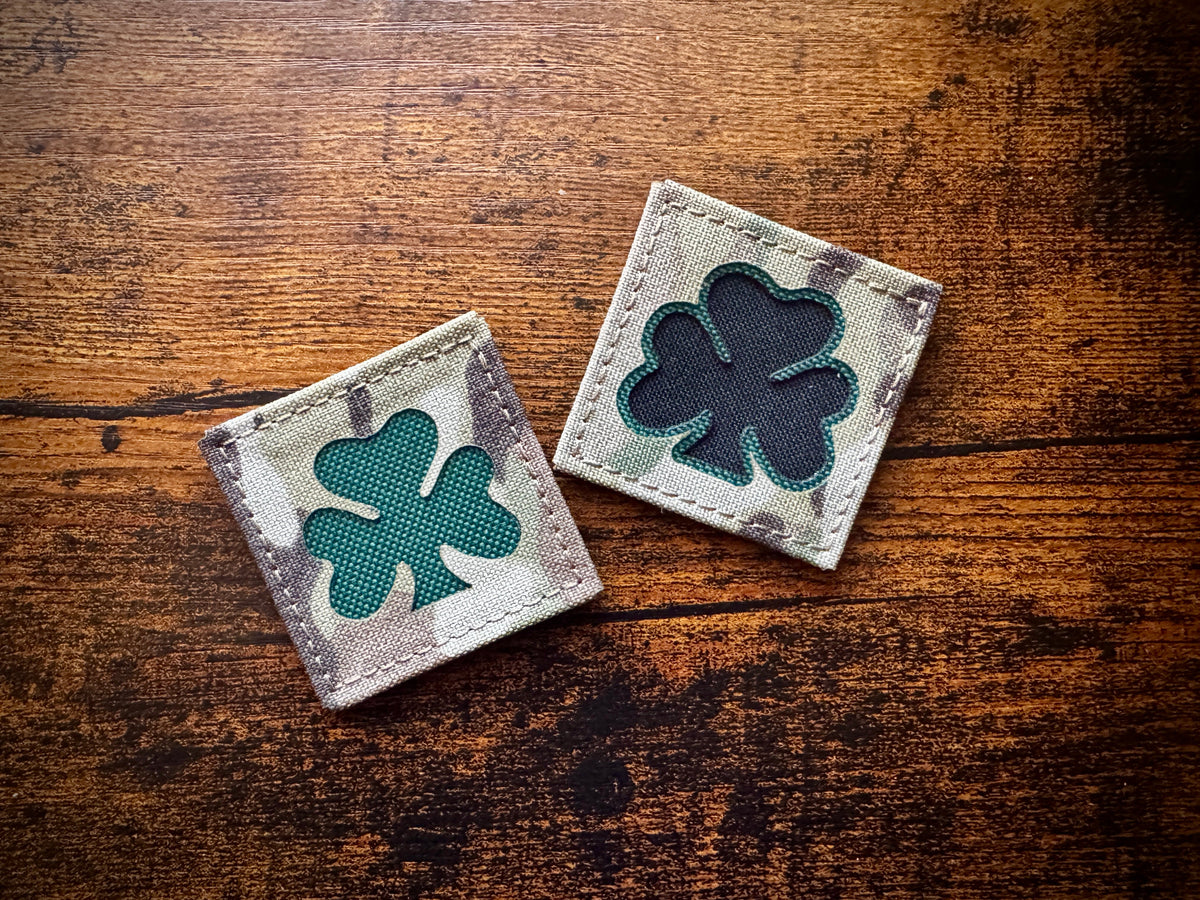 Royal Irish Patch Shamrock Patch