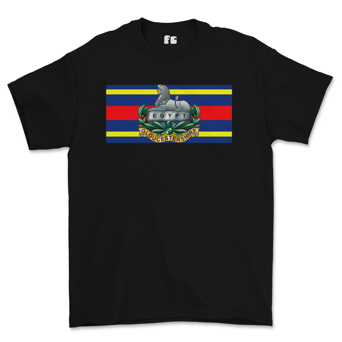 The Gloucestershire Regiment Colours Printed T-Shirt