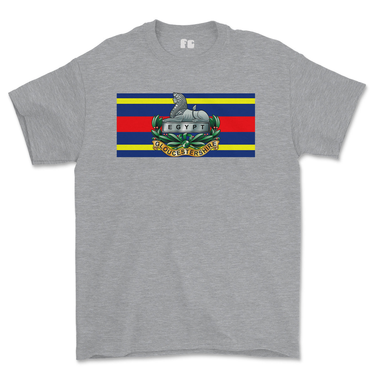 The Gloucestershire Regiment Colours Printed T-Shirt