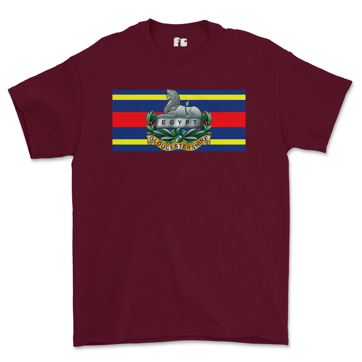 The Gloucestershire Regiment Colours Printed T-Shirt