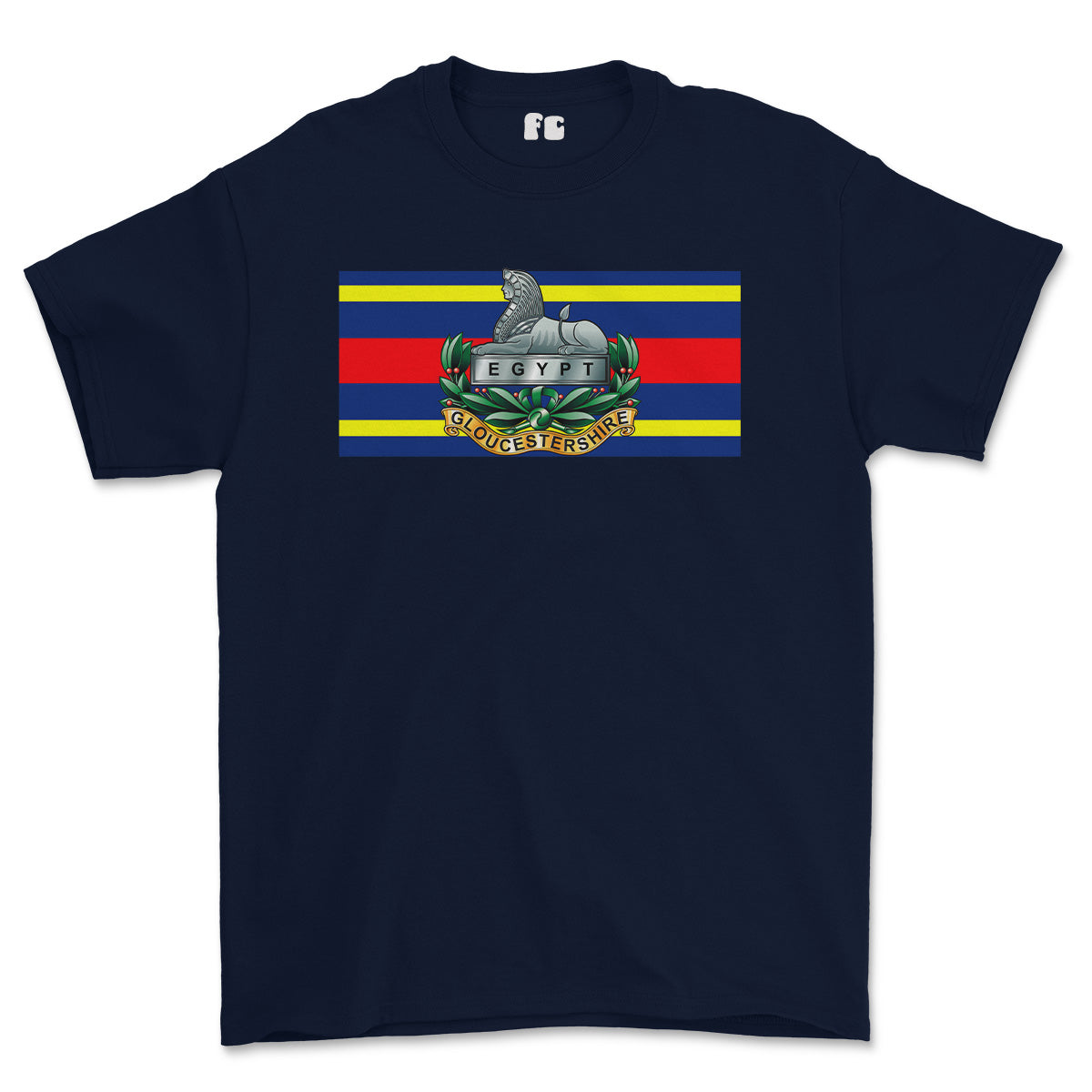 The Gloucestershire Regiment Colours Printed T-Shirt