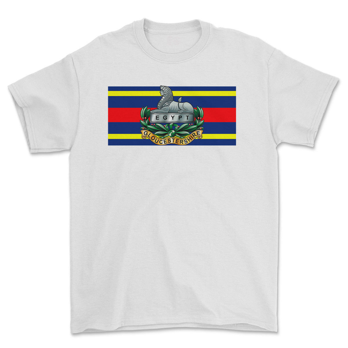 The Gloucestershire Regiment Colours Printed T-Shirt