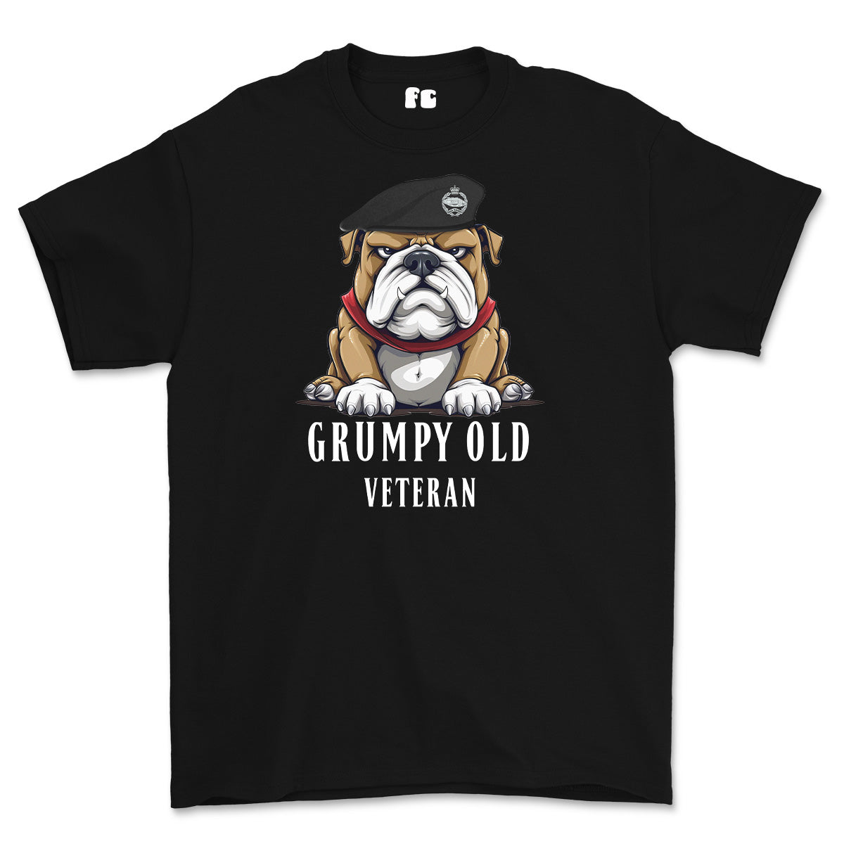 Grumpy Old RTR Tankie Veteran Printed T-Shirt