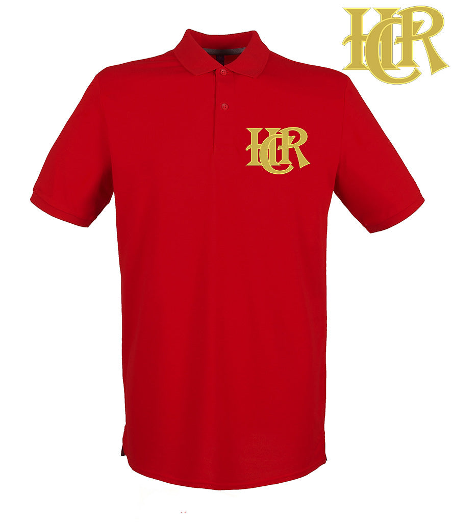 HCR Embroidered Pique Polo Shirt
