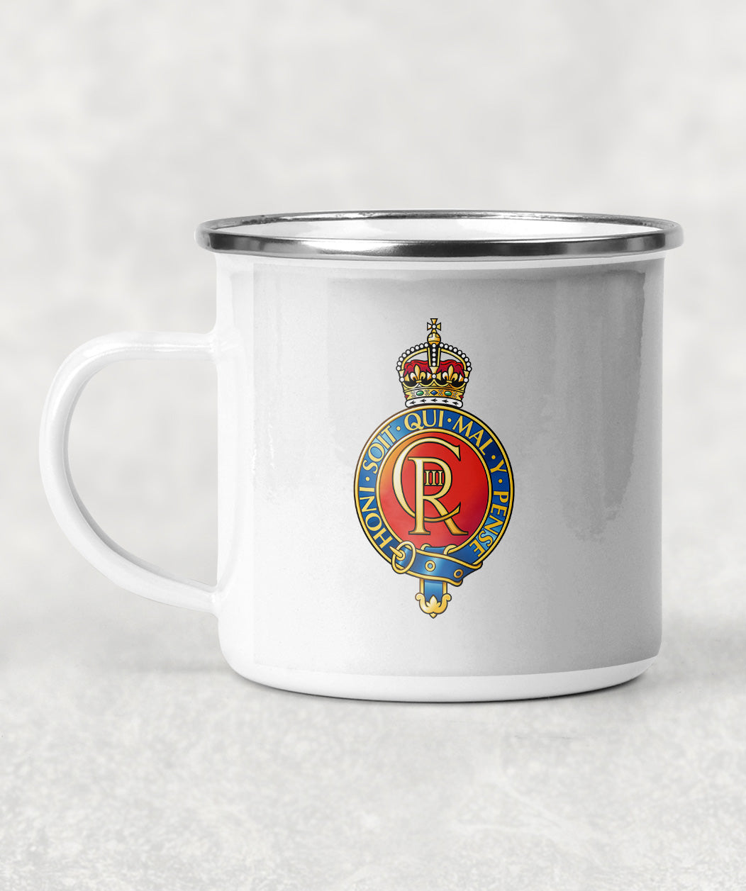 Household Cavalry KC 12oz Enamel Mug