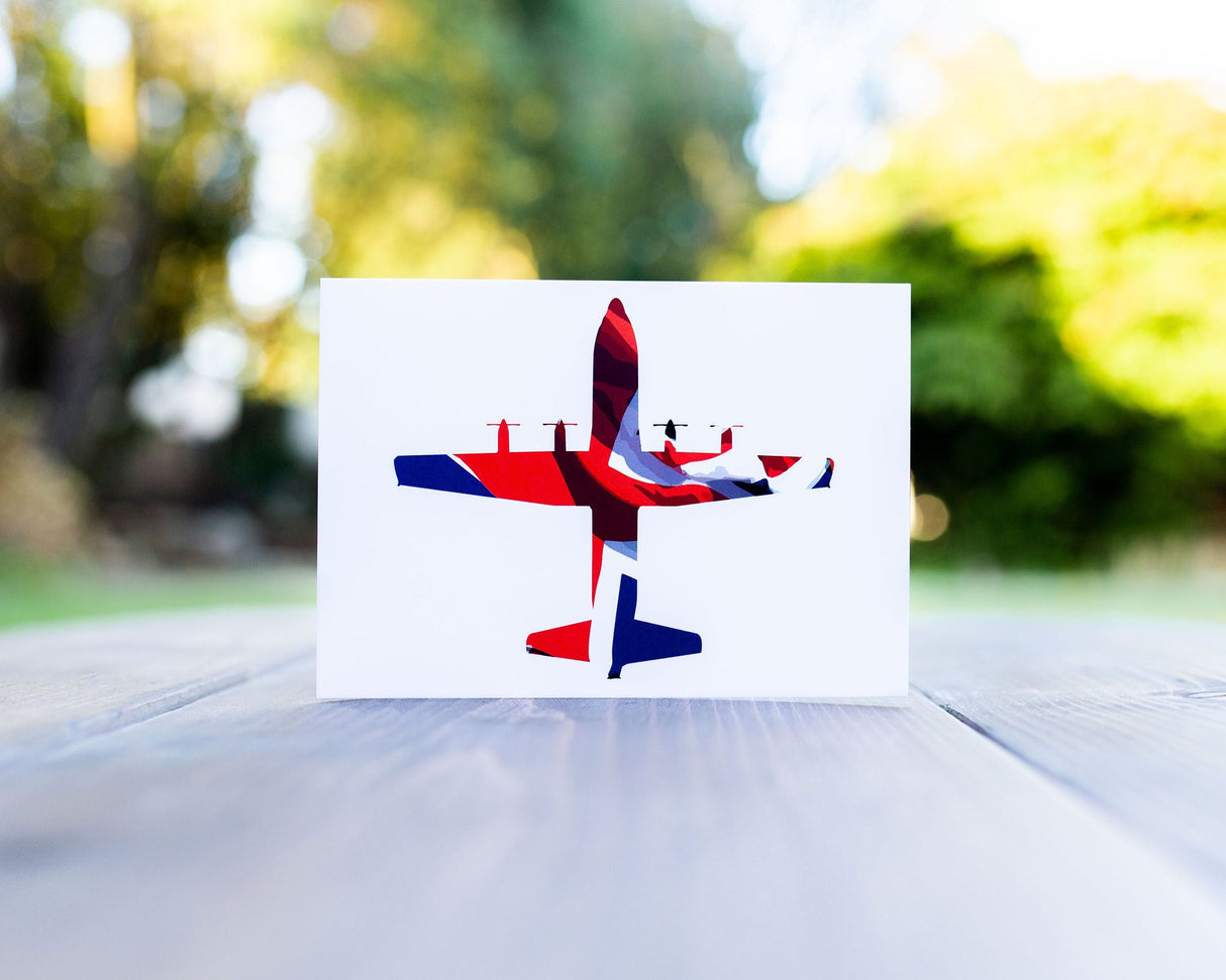Hercules Union Flag Greeting Card