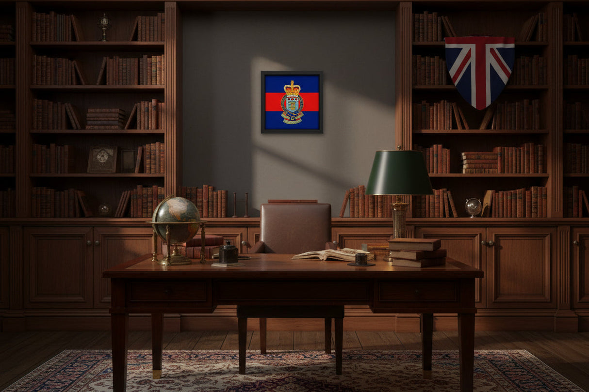 Royal Army Ordnance Corps 3D Cap Badge Display Frame