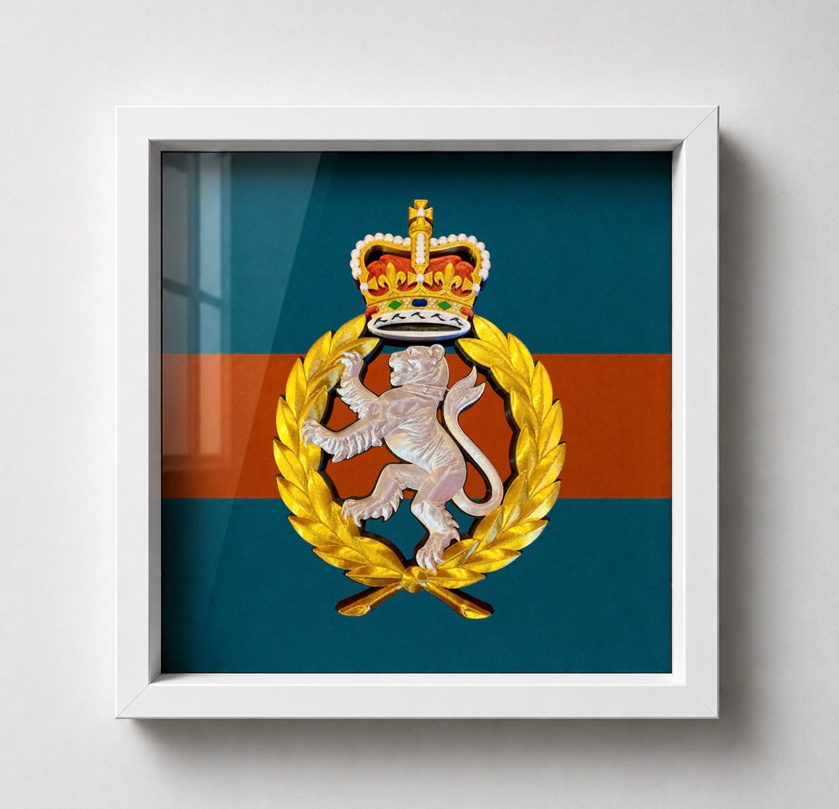 Women's Royal Army Corps Cap Badge Display Frame | Officially Licensed