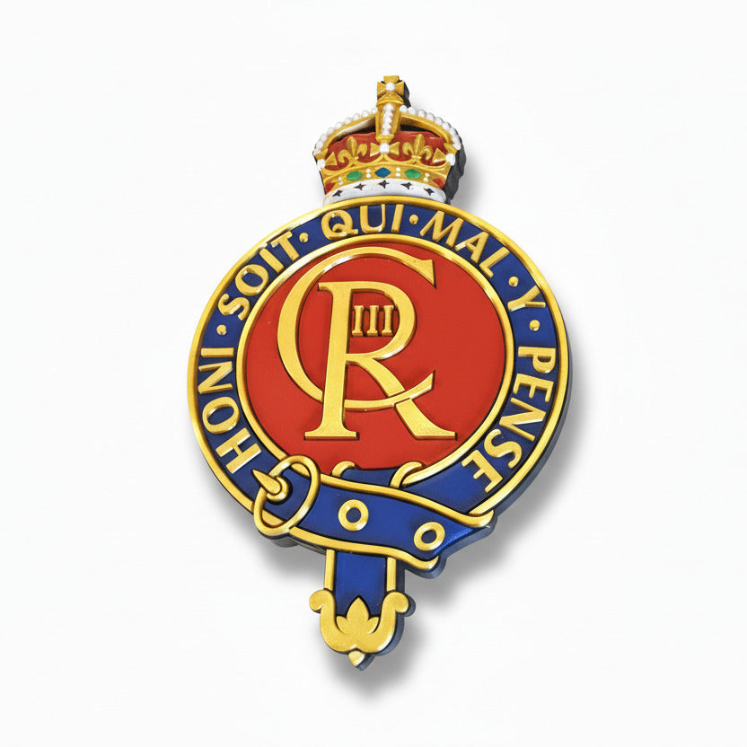 Household Cavalry King's Crown Cap Badge | Officially Licensed