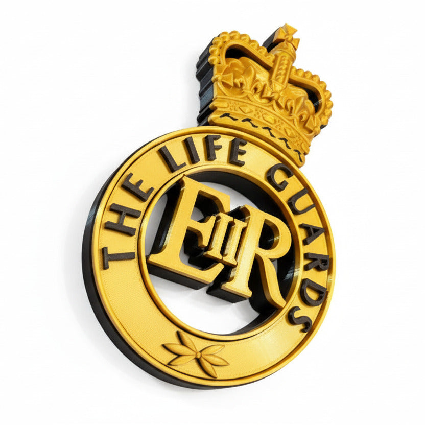 The Life Guards Queen's Crown Cap Badge | Officially Licensed