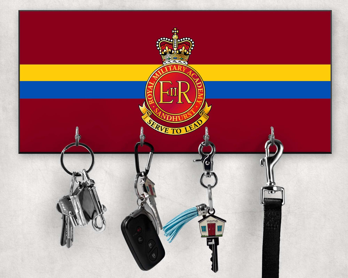 Royal Military Academy Sandhurst - Wooden Key/Beret Hook