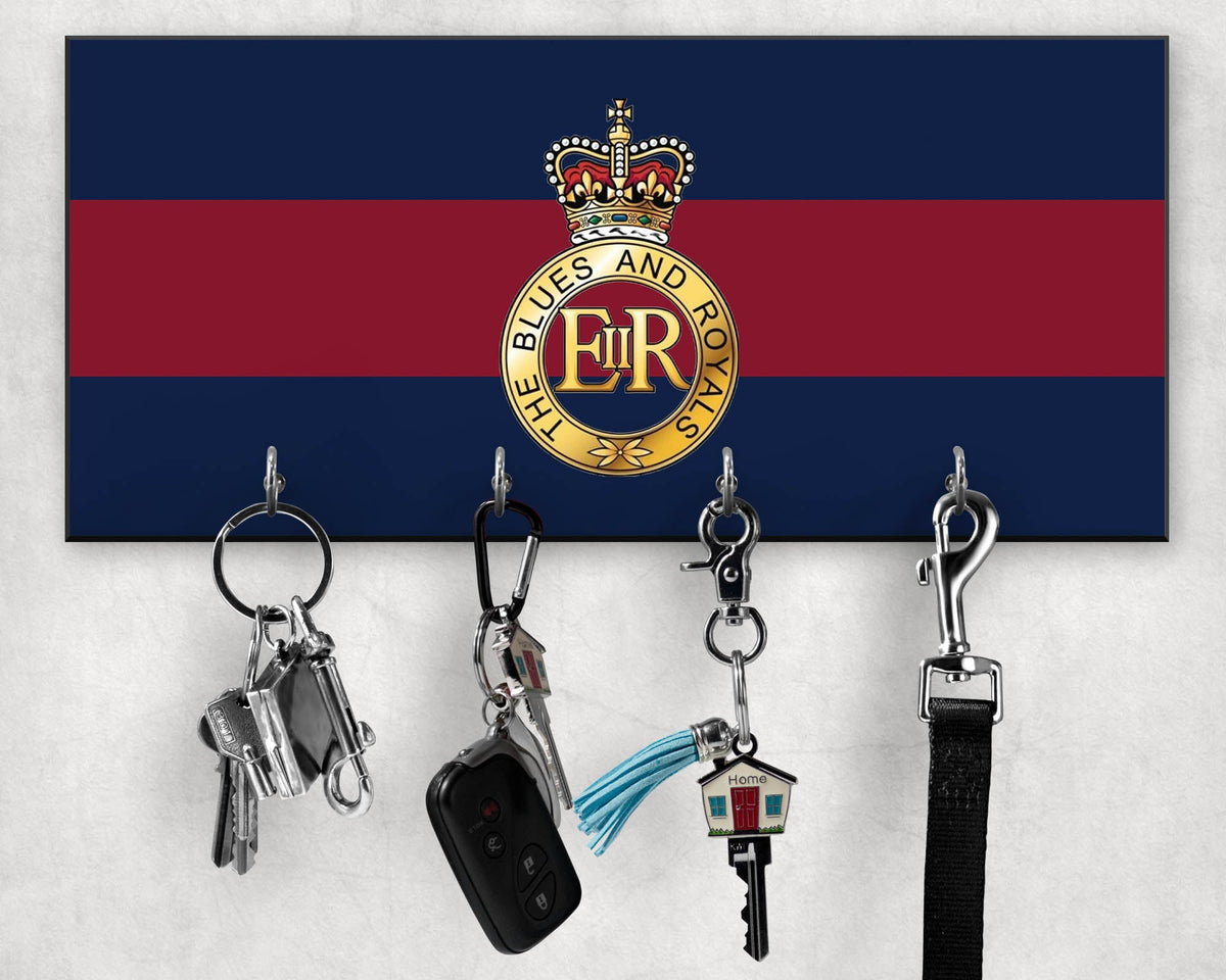 The Blues and Royals - Wooden Key/Beret Hook