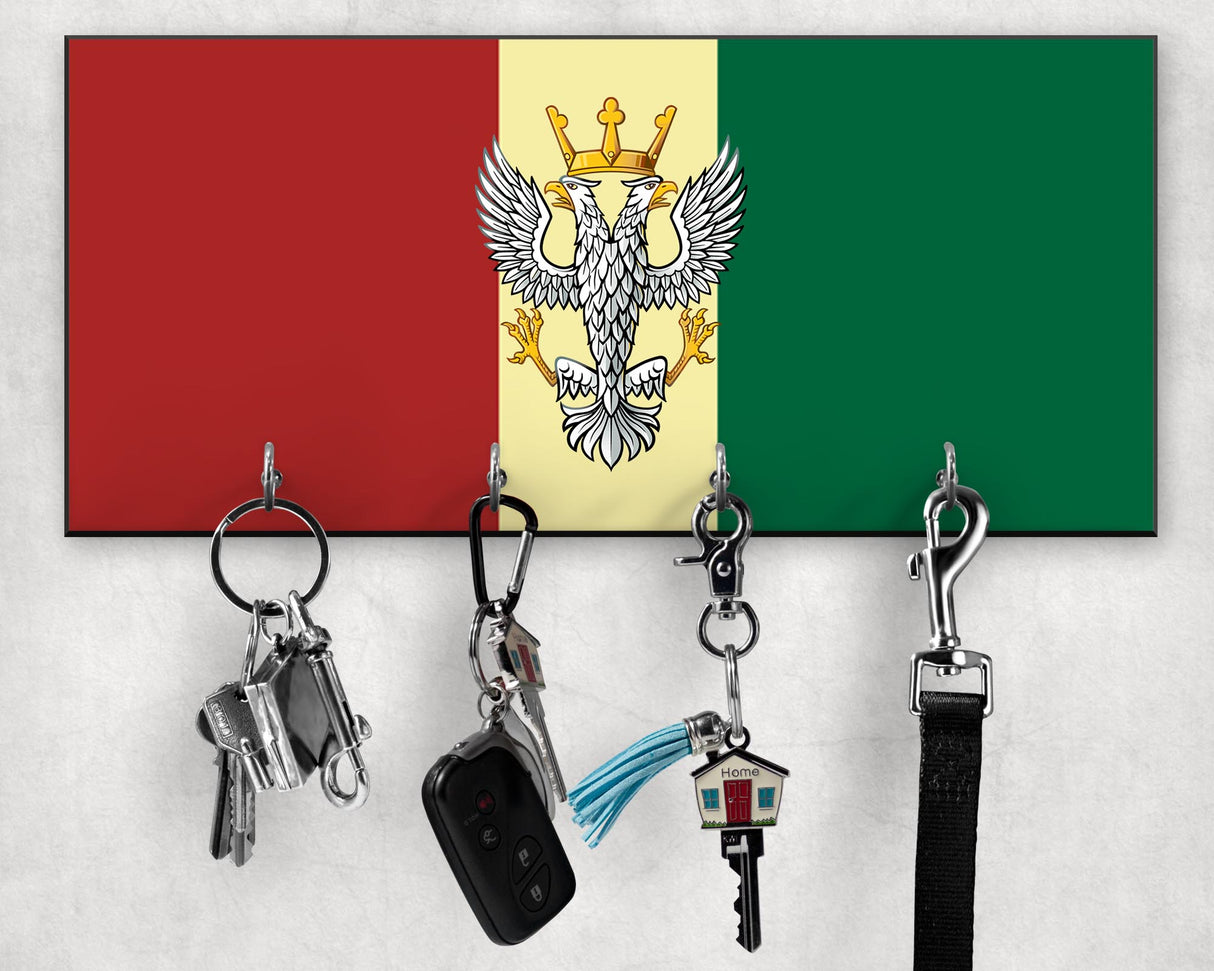 Mercian Regiment - Wooden Key/Beret Hook