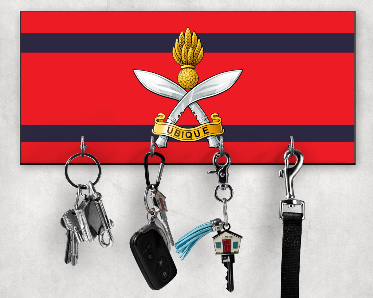 Queen's Gurkha Engineers - Wooden Key/Beret Hook