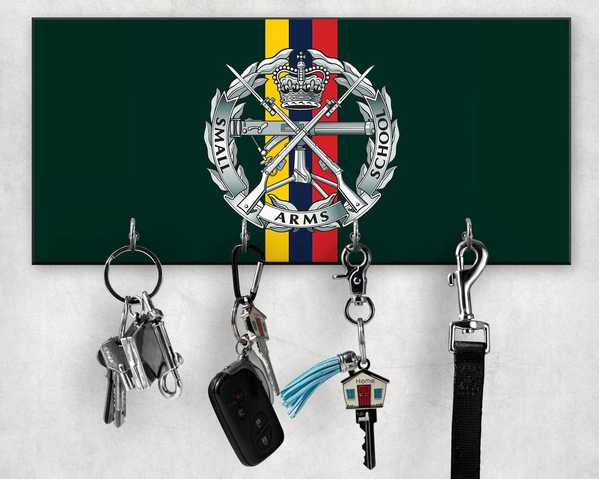 Small Arms School Corps - Wooden Key/Beret Hook