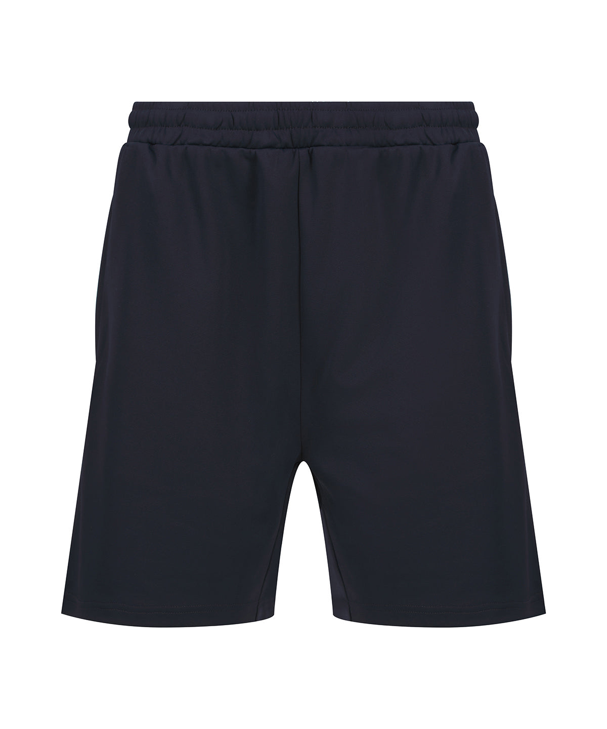 Black shorts on a white background