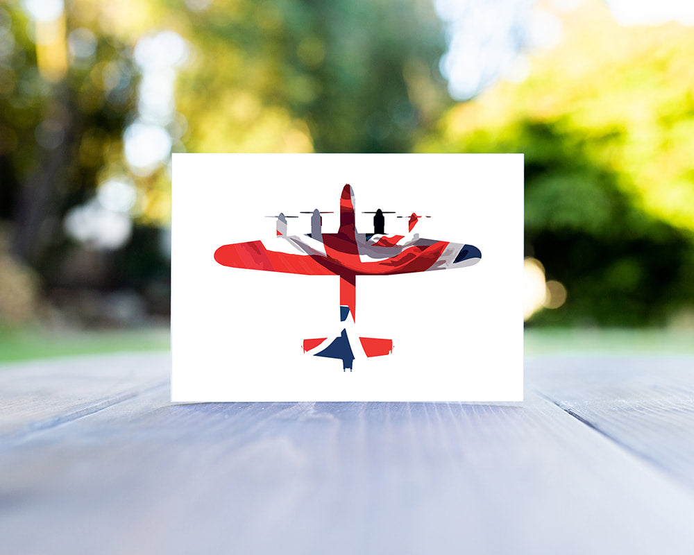 Lancaster Union Flag Greeting Card