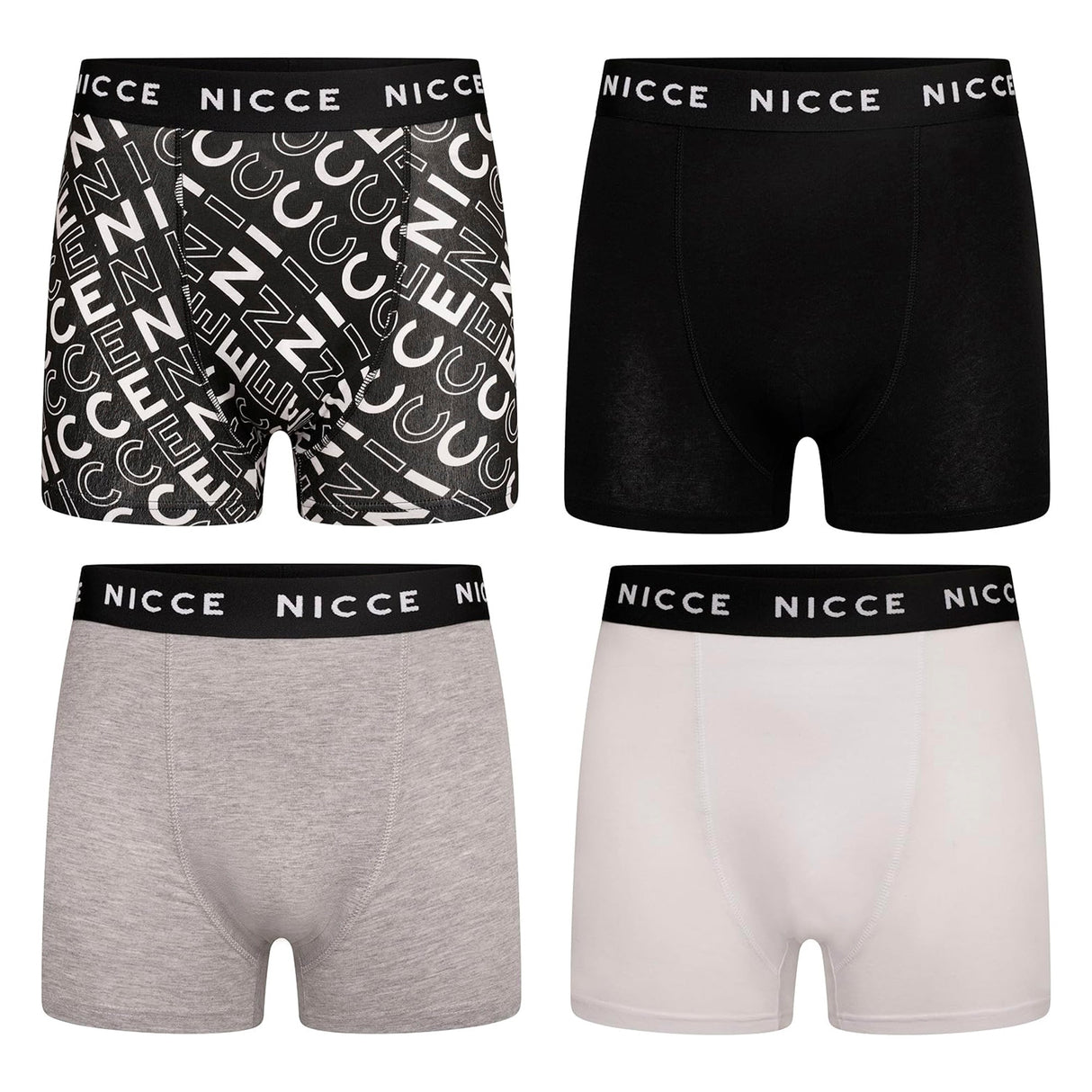 Nicce 5 Pack Mens Boxers TALOX - Soft Breathable Cotton Everyday Underwear