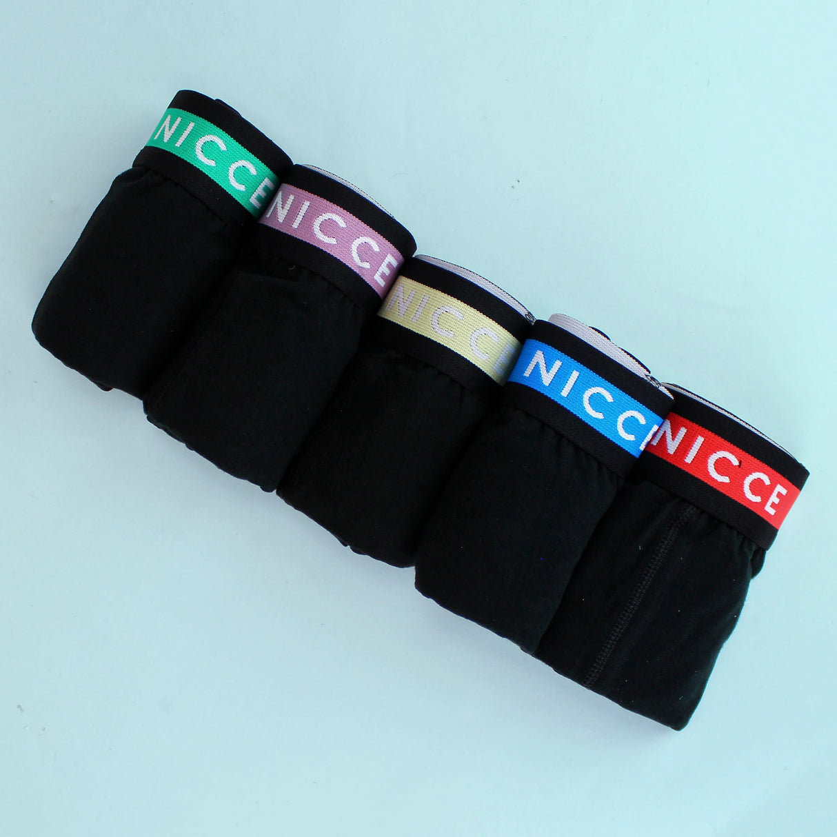 Nicce - 5 Pack Mens Boxers AMBRO - Soft Breathable Cotton Everyday Underwear