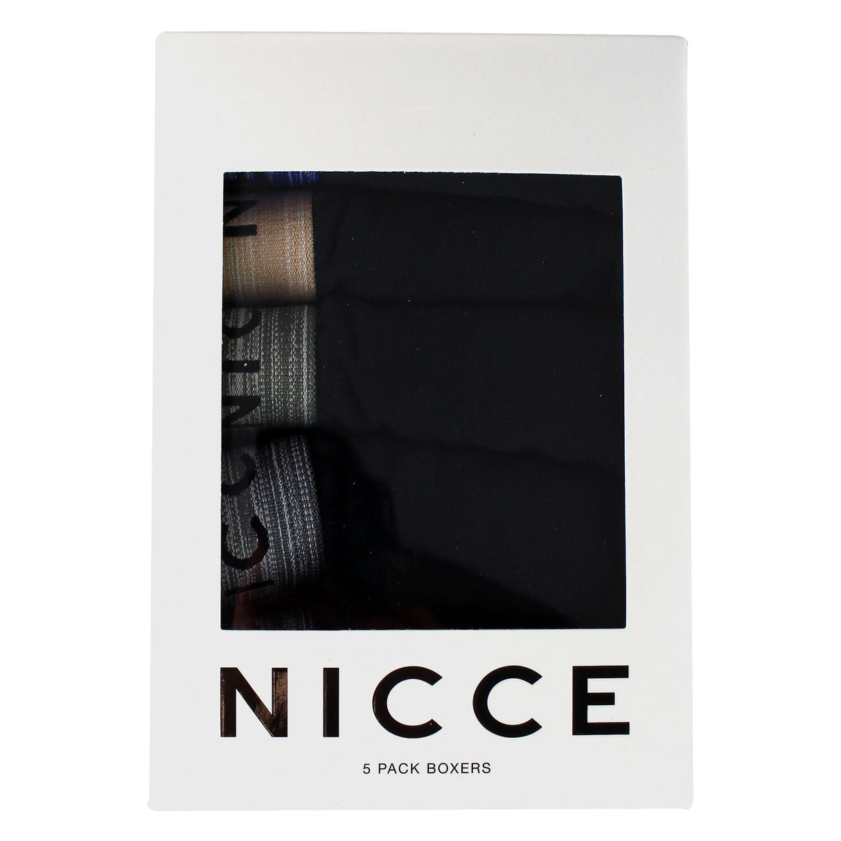Nicce - 5 Pack Mens Boxers ADDRE - Soft Breathable Cotton Everyday Underwear