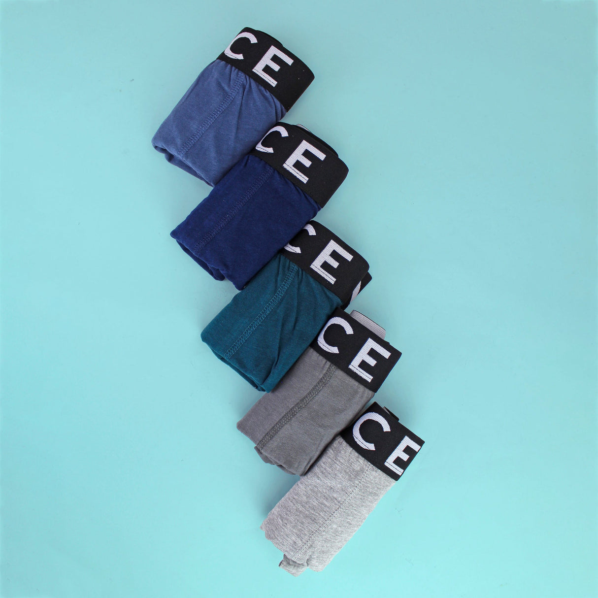 Nicce - 5 Pack Mens Boxers DILLOW - Soft Breathable Cotton Everyday Underwear
