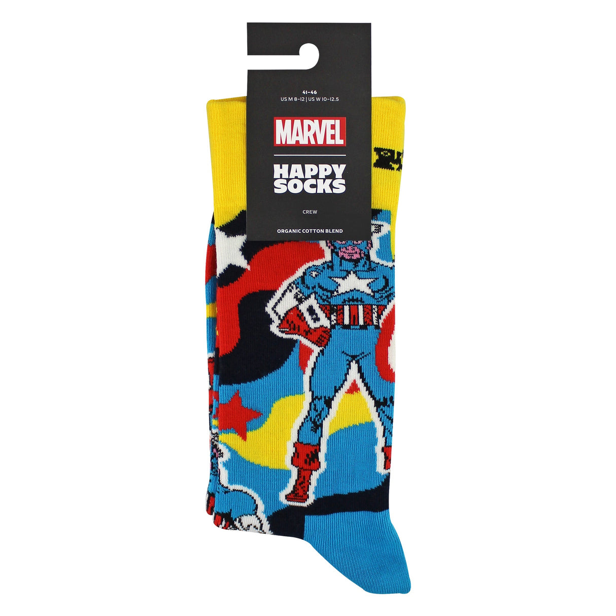 Happy Socks - Marvel Captain America Crew Socks