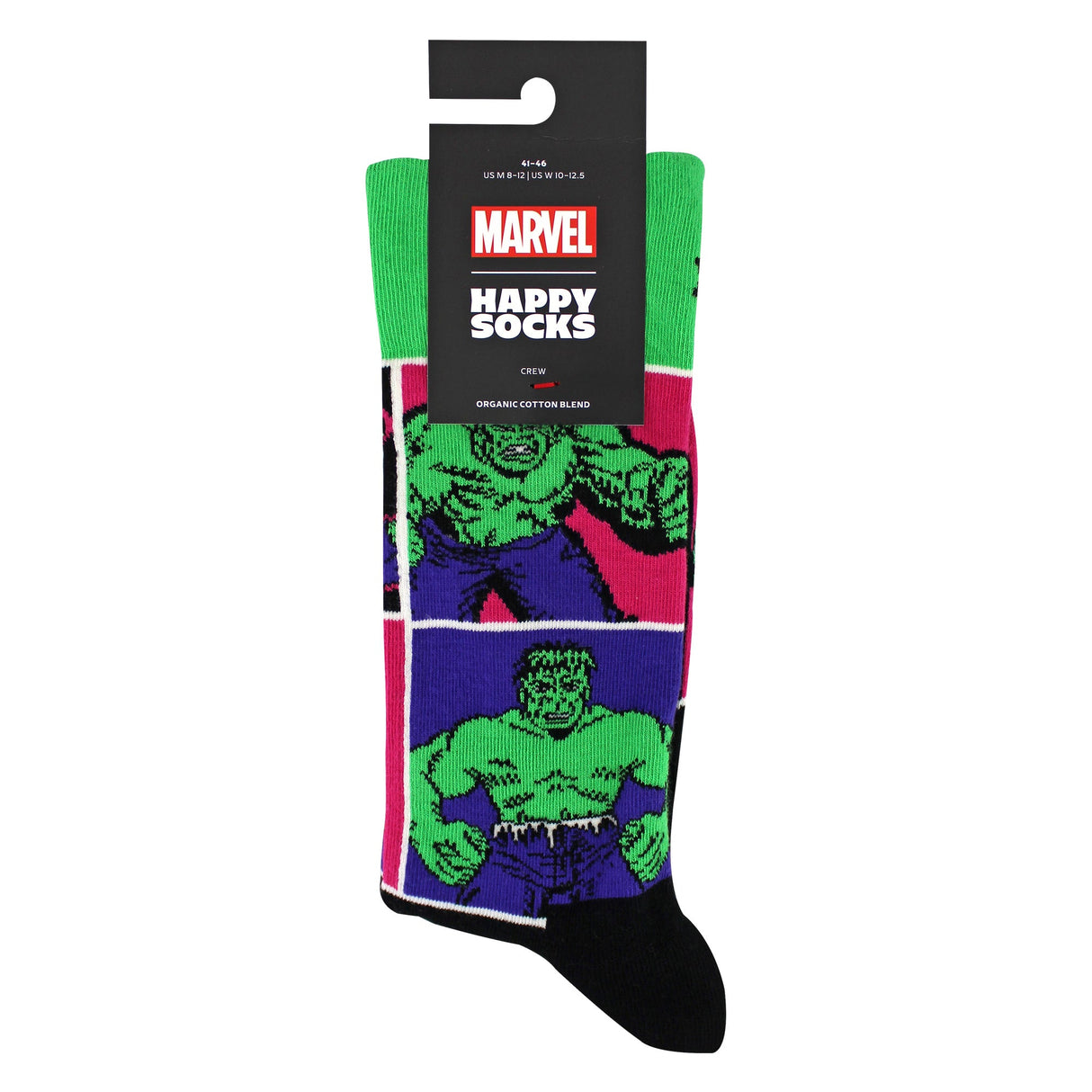 Happy Socks - Marvel Avengers The Hulk Crew Socks