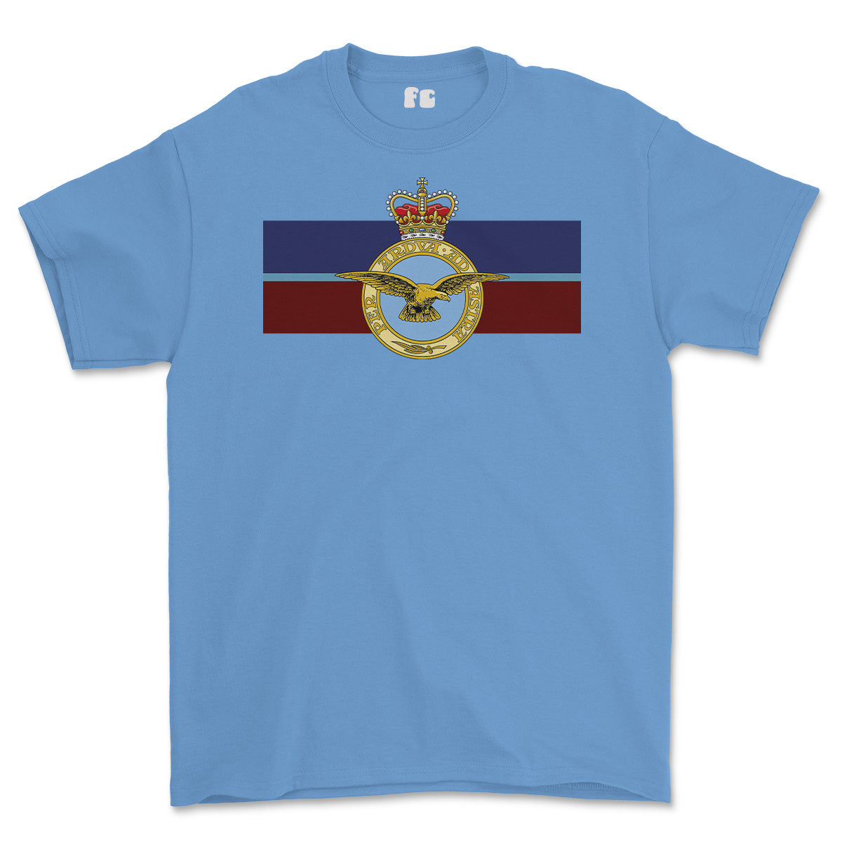 RAF Royal Air Force Eagle Colours Printed T-shirt
