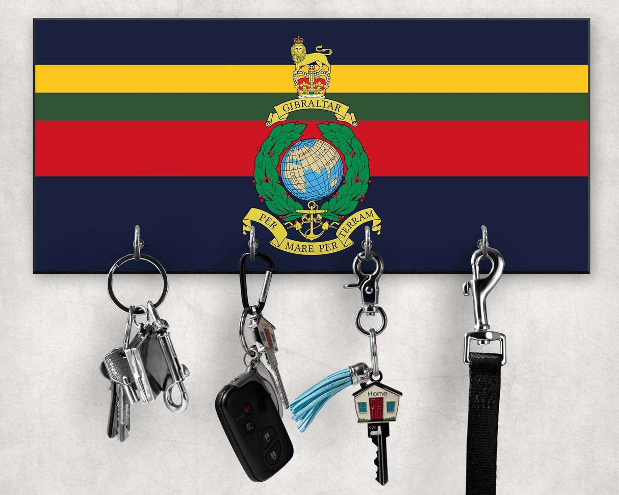 Royal Marines - Wooden Key/Beret Hook